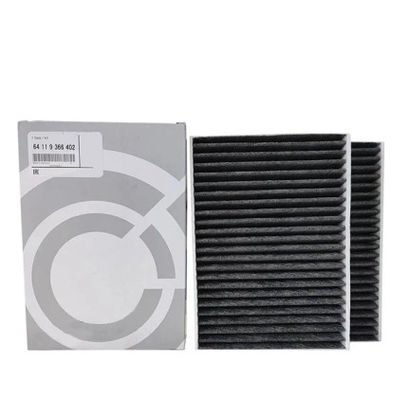 Bộ phận ô tô Bộ lọc AC màu xám tối Bộ lọc than hoạt động 64119366403 Đối với sửa chữa phụ tùng ô tô được sử dụng cho BMW