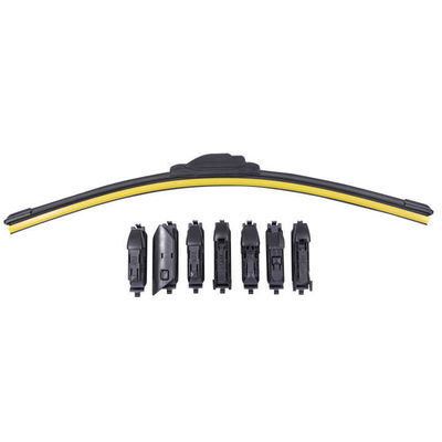 14-28 inch ô tô không khung tiếng ồn cao su lau multifunction phổ biến xe ô tô mặt trước kính chắn gió mưa lau lưỡi