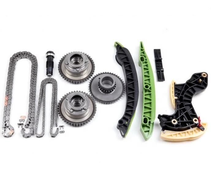 Bộ phận thay thế tự động WRR M271 Máy hút và xả Camshaft Regulator Timing Chain Kit cho Mercedes Benz M271 Loại xe động cơ W204 W212